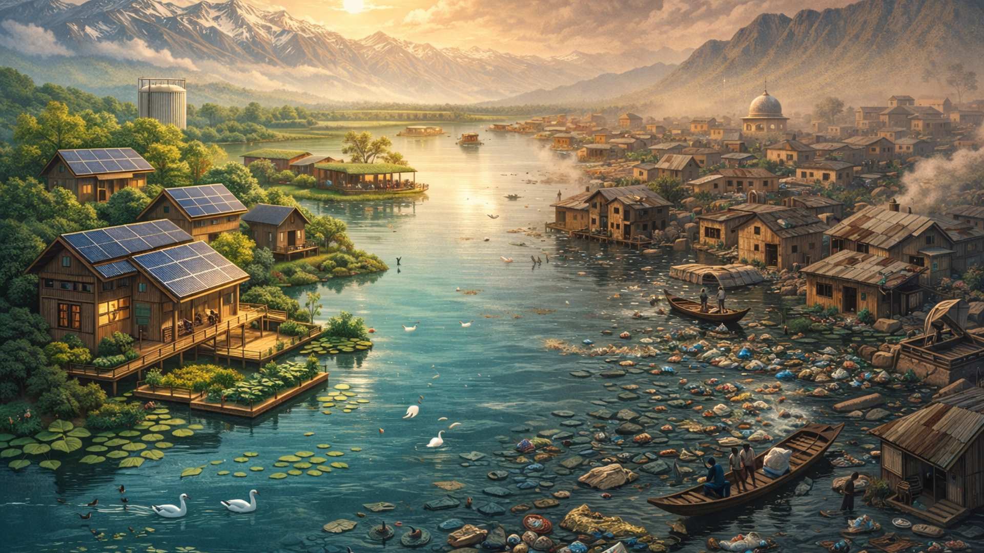 Dal Lake resettlement scrapped, eco-hamlets plan replaces relocation