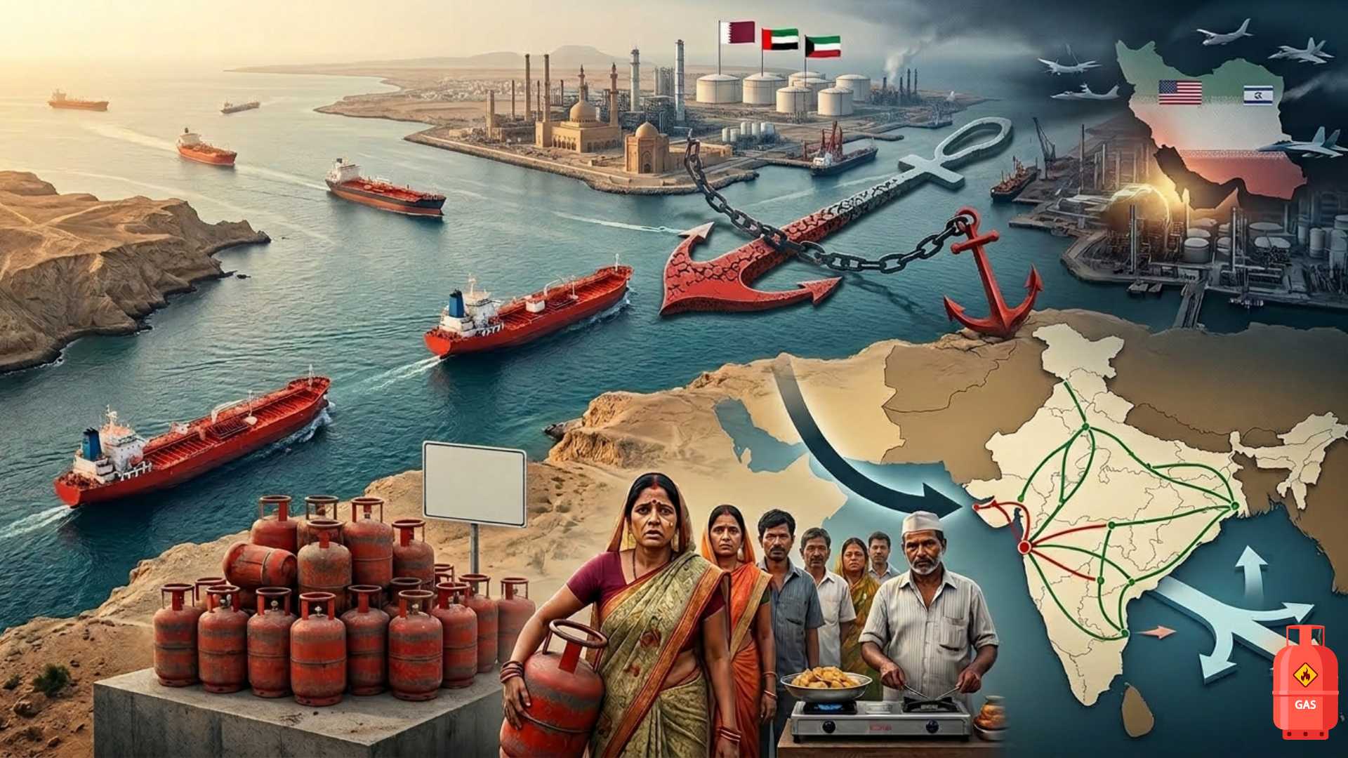 West Asia conflict strains India’s LPG supply and imports