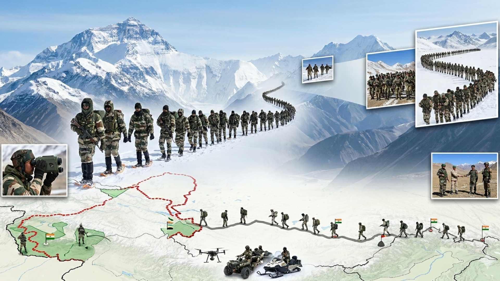 Sharp rise in ITBP patrols along LAC post-Galwan to strengthen border vigilance