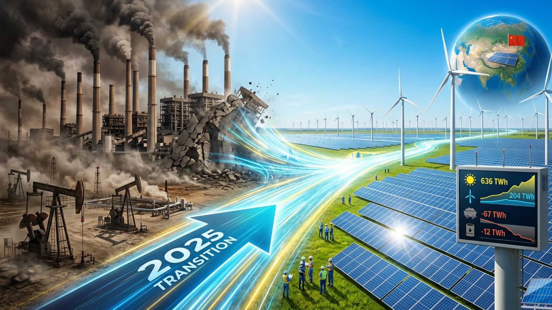 GS3 → Infrastructure Global Energy Transition 2025: The Inflection Point and India's Dual Reality May 6, 2026 •The Hindu •6 mins read