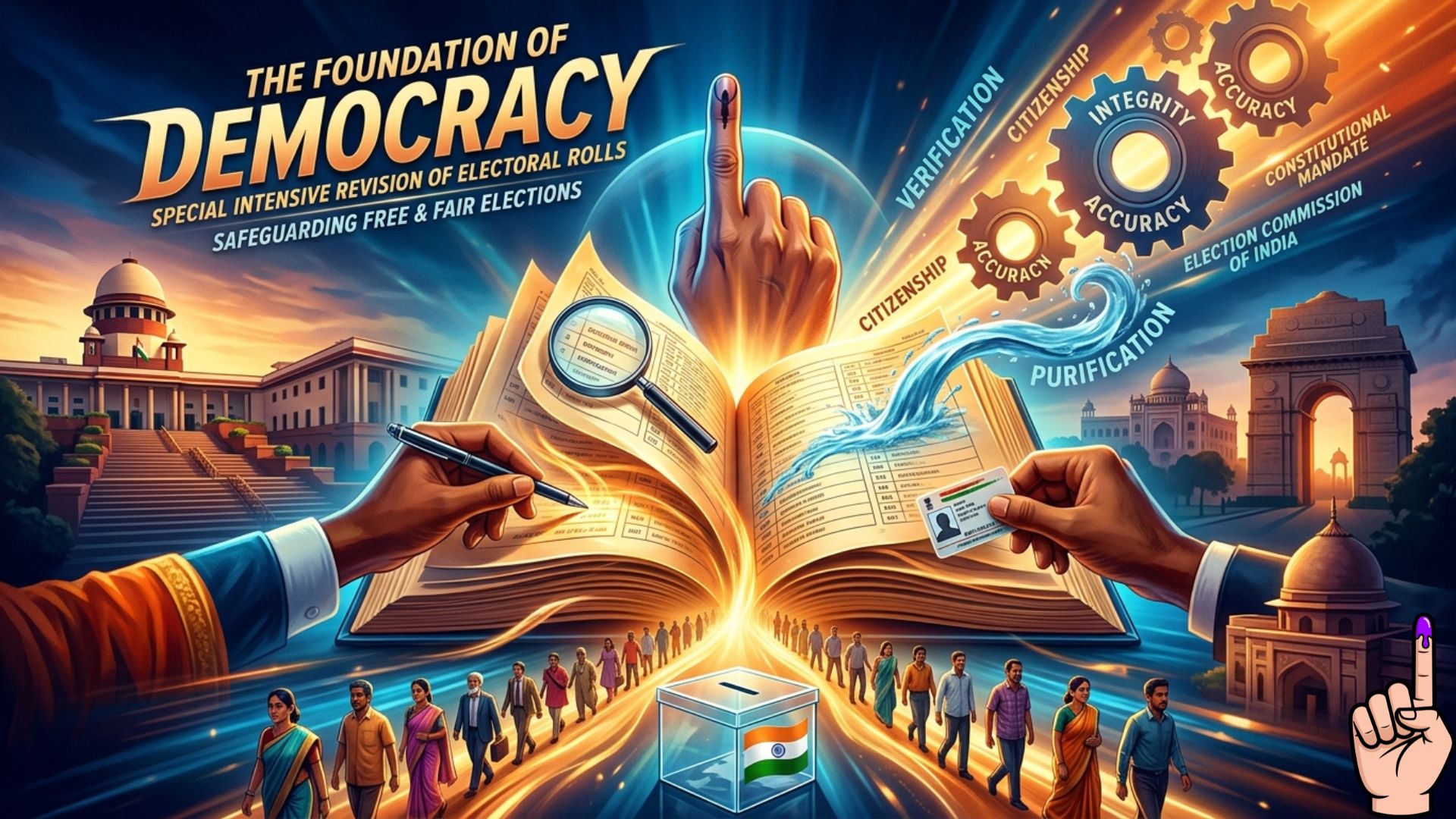 GS2 → Indian Constitution Supreme Court's Landmark Decision on Electoral Roll Revision May 29, 2026 •The Hindu •5 mins read