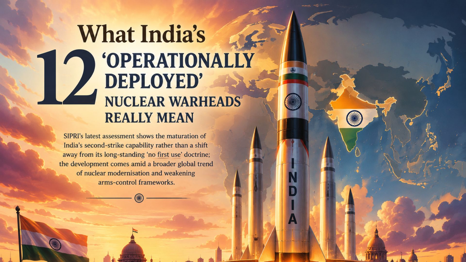 India strengthens credible nuclear deterrence under NFU