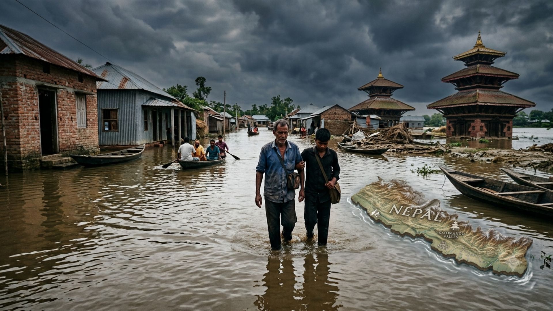 GS1 → Geography The Role of Western Disturbance in Nepal's Flash Floods Aug 27, 2026 •The Hindu •4 mins read